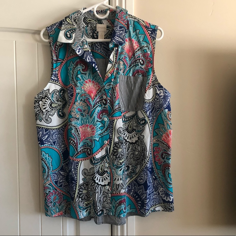 Chico’s sleeveless top